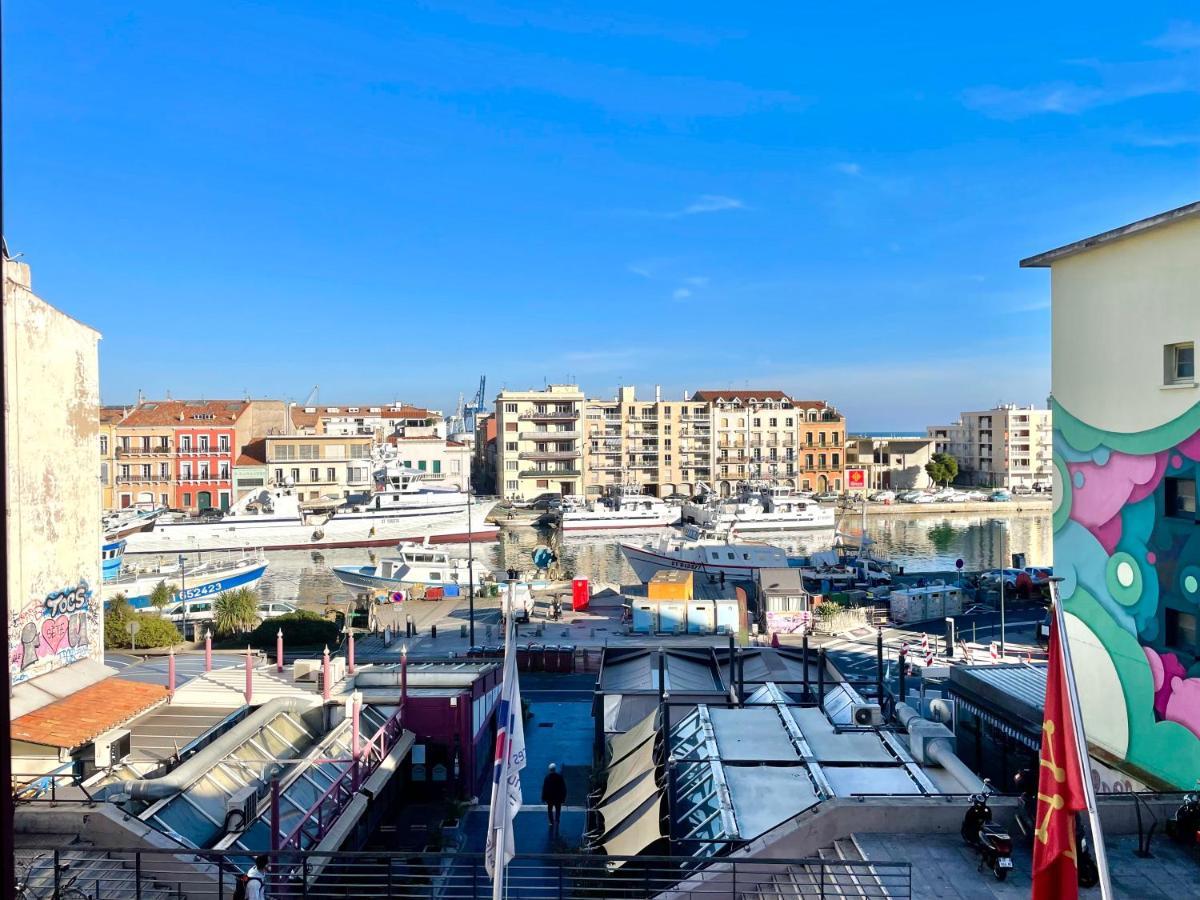Grand Appartement Avec Vue Sur Quai Сет Екстериор снимка